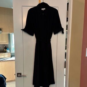 Calvin Klein Navy Short sleeved Dress